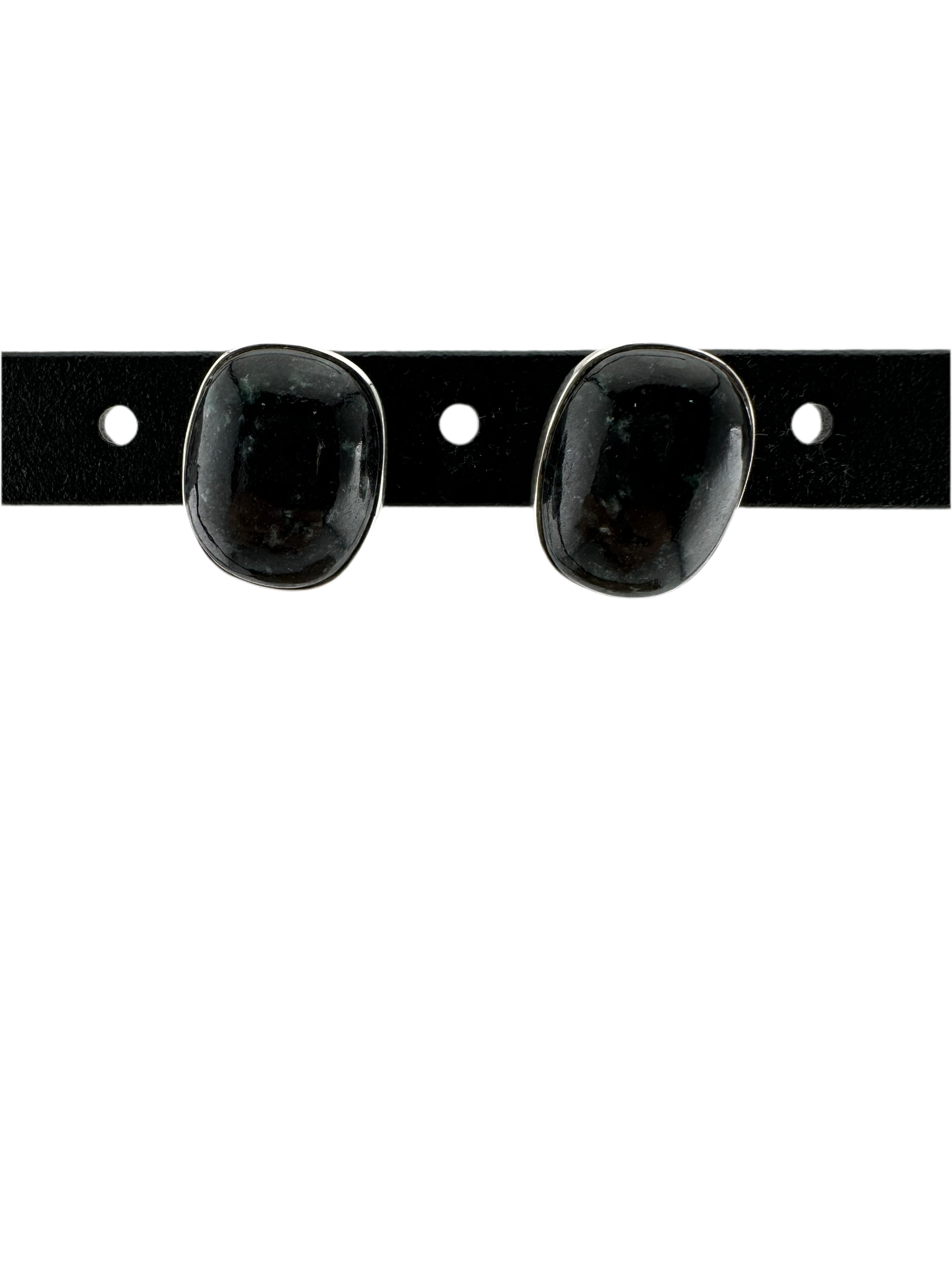 Black spotted studs