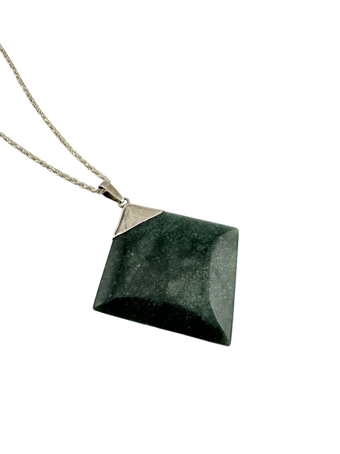 Jaguar Green Square pendant