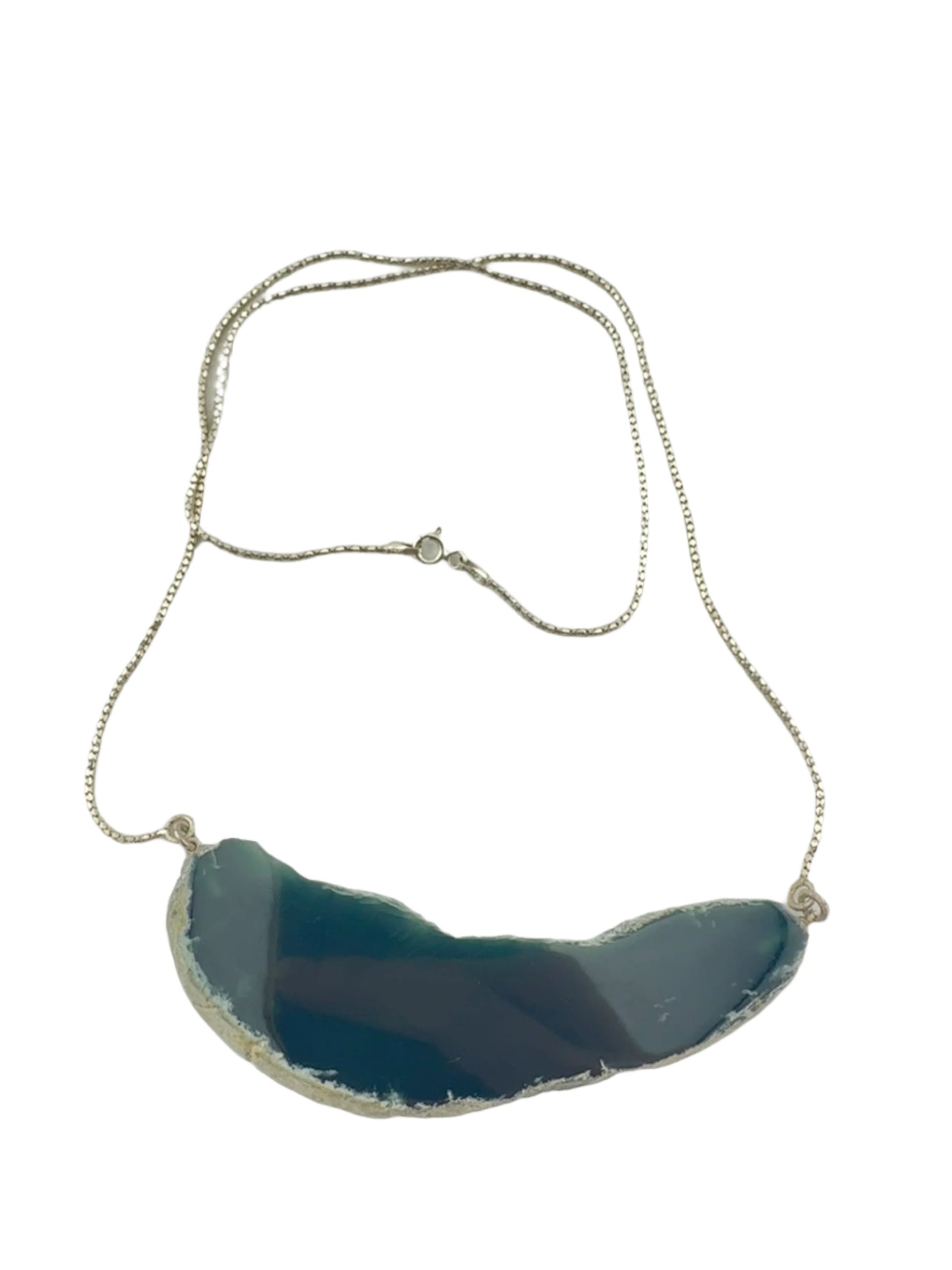 Translucent Agate abstract necklace